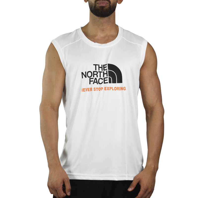 رکابی ورزشی مردانه نورث فیس مدل HS-3G1117 سفید