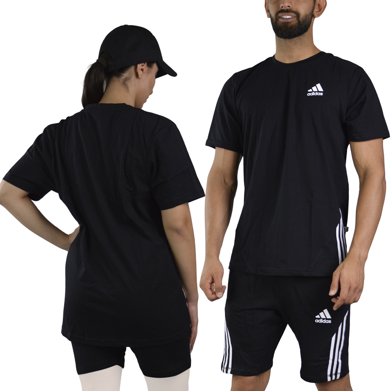 ست تیشرت و شلوارک اسپرت آدیداس مدل HS-3G1067 مشکی