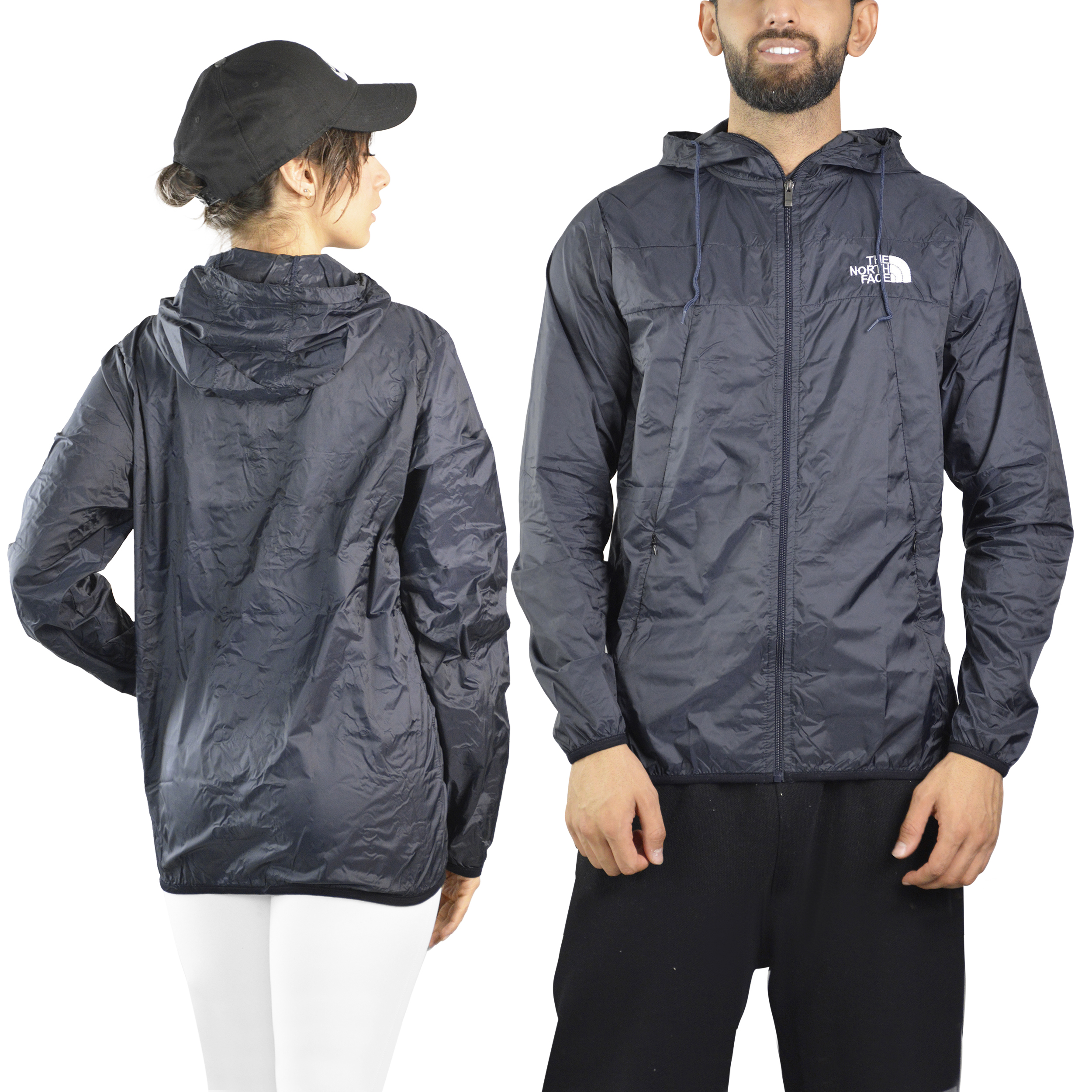 سویشرت بارانی کوهنوردی نورث فیس مدل DS-3G1202 سرمه ای