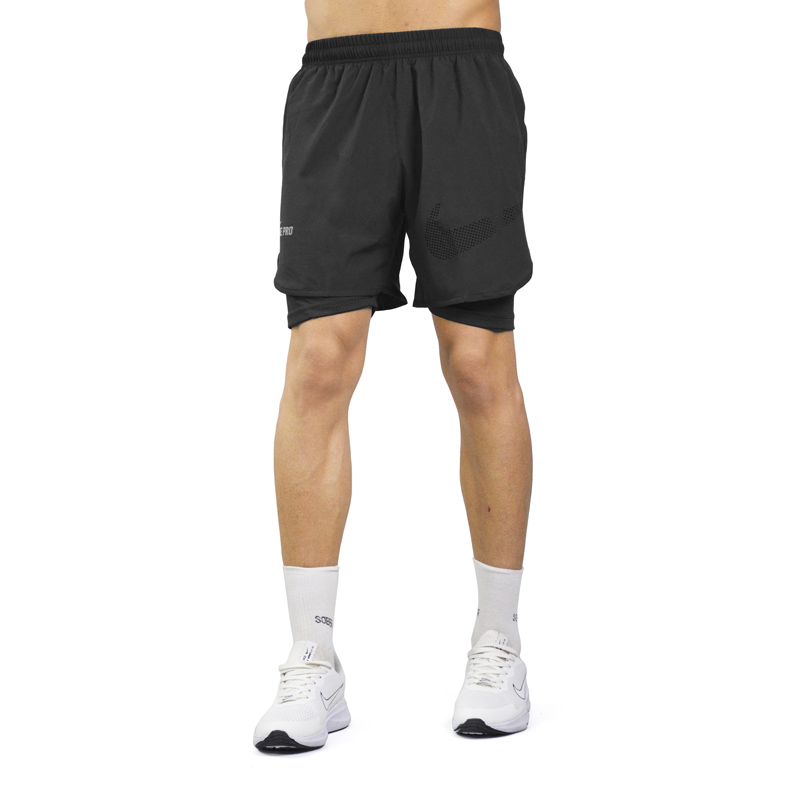 شلوارک کشاله دار ورزشی مردانه نایک مدل GMS-3G1352 مشکی