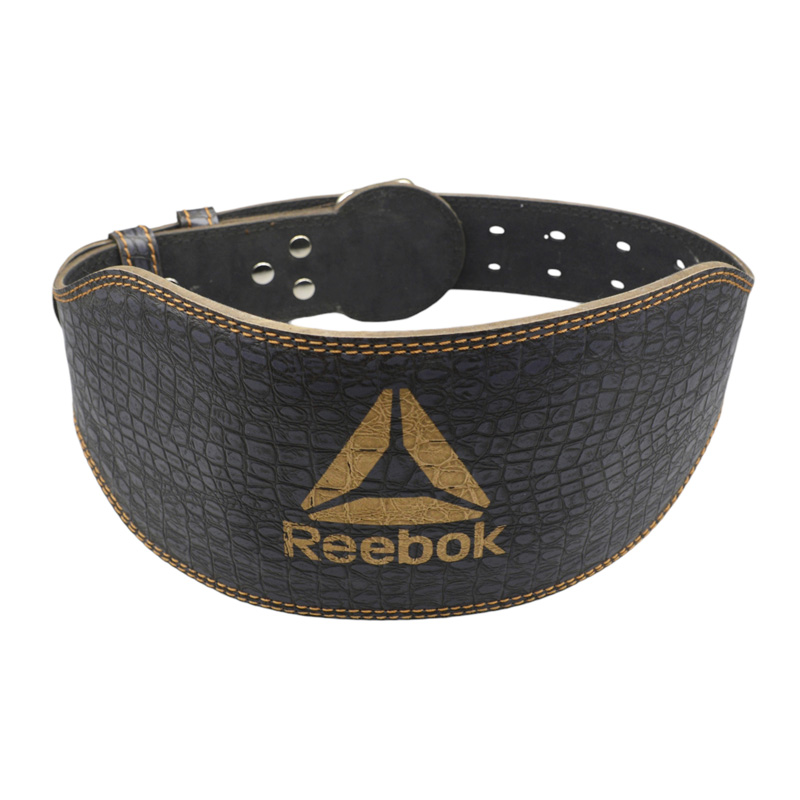 کمربند بدنسازی ریباک عرض سگک 6cm مدل ELM- 403H0395 سگکی سرمه ای