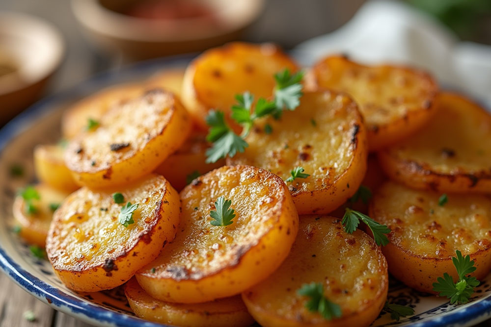 سیب زمینی سرخ‌کرده با ادویه‌ها