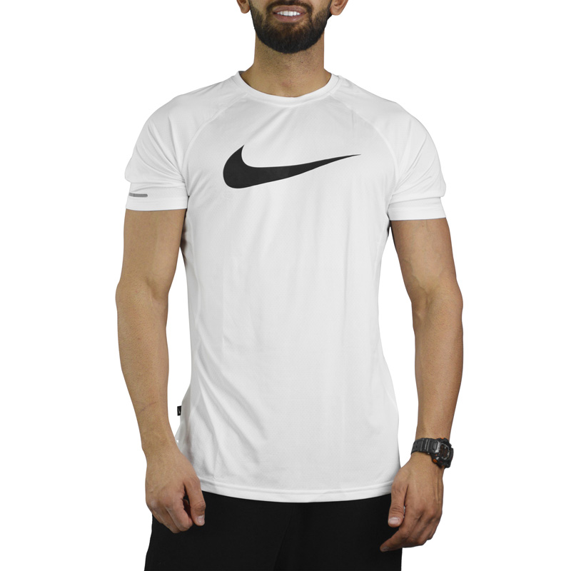 تیشرت ورزشی مردانه نایک مدل HS- Dri Fit-3H1362 سفید