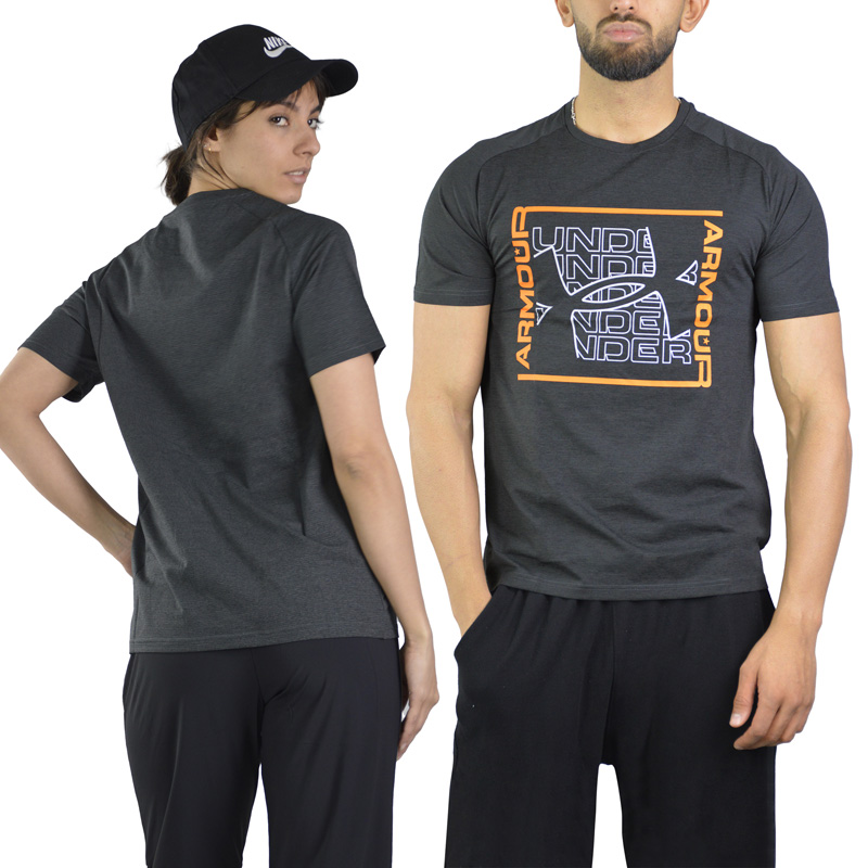 تیشرت اسپرت آندر آرمور مدل M-11 طوسی تیره