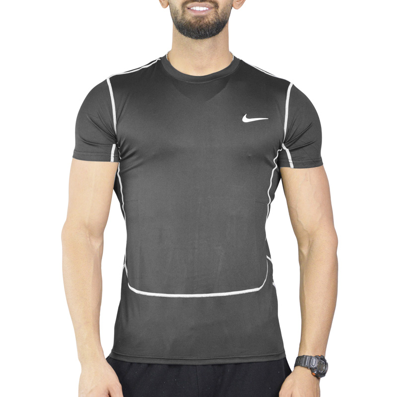تیشرت استرج ورزشی مردانه نایک DRI FIT-3877 مشکی