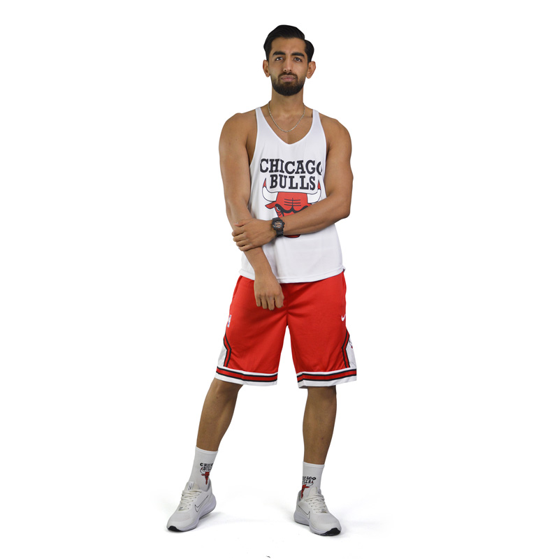 پکیج ست ورزشی مردانه شیکاگو بولز ژیکان مدل GS-9943