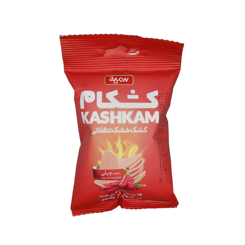 کشک خشک تنقلاتی کشکام سمیه با طعم چیلی 25 گرمی