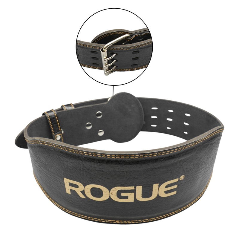 کمربند بدنسازی روگ عرض سگک 8cm مدل ELM- 403H0435 سگکی مشکی