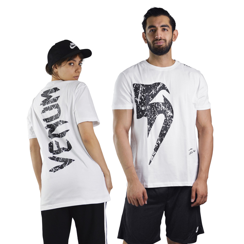 ‫‫تیشرت اسپرت ونوم مدل PY-223 طرح GIANT سفید