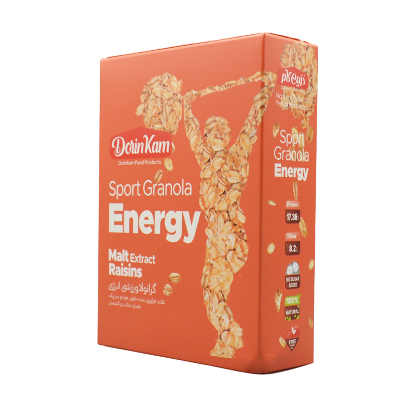 گرانولا ورزشی درین کام مدل انرژی 300 گرمی