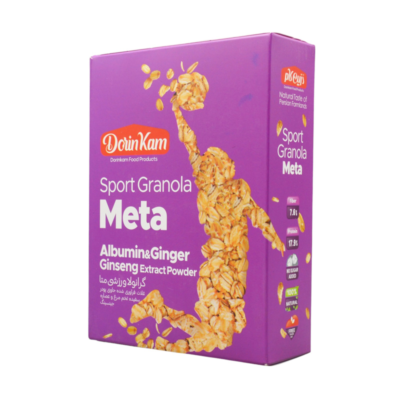 گرانولا ورزشی درین کام مدل متا 300 گرمی