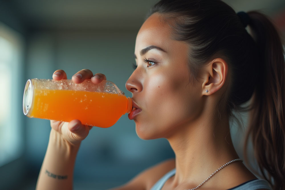 تاثیرات نوشابه انرژی زا قبل از تمرین