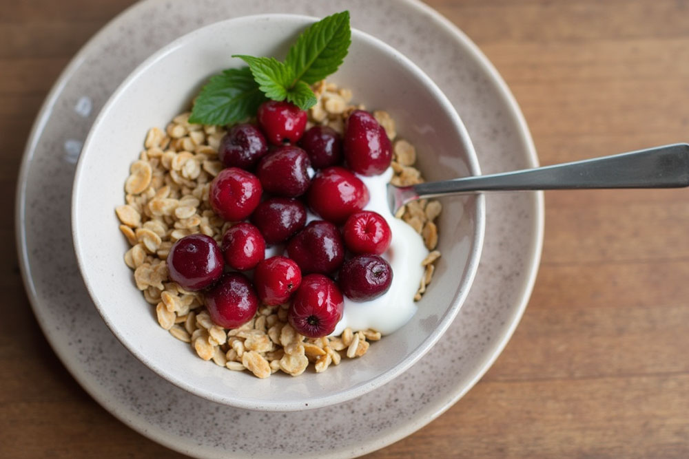 ا‌و‌تمیل زغال‌اخته و ماست