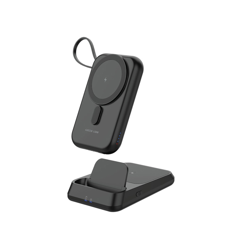 استند و پاوربانک مگ سیف گرین لاین مدل GN3N1 ظرفیت 10000 میلی آمپر بر ساعت جزئیات استند و پاوربانک مگ سیف گرین لاین مدل GN3N1 ظرفیت 10000 میلی آمپر بر ساعت جزئیات