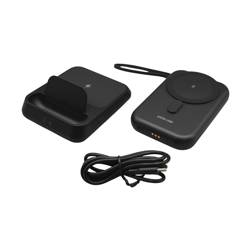 استند و پاوربانک مگ سیف گرین لاین مدل GN3N1 ظرفیت 10000 میلی آمپر بر ساعت جزئیات ۳ استند و پاوربانک مگ سیف گرین لاین مدل GN3N1 ظرفیت 10000 میلی آمپر بر ساعت جزئیات ۳