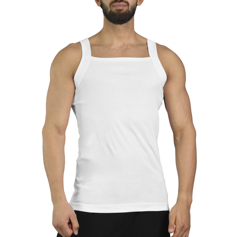 رکابی مردانه پلیس مدل 1983 سفید