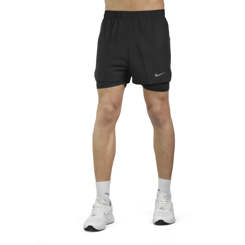 شلوارک کشاله دار ورزشی مردانه نایک مدل 536 مشکی