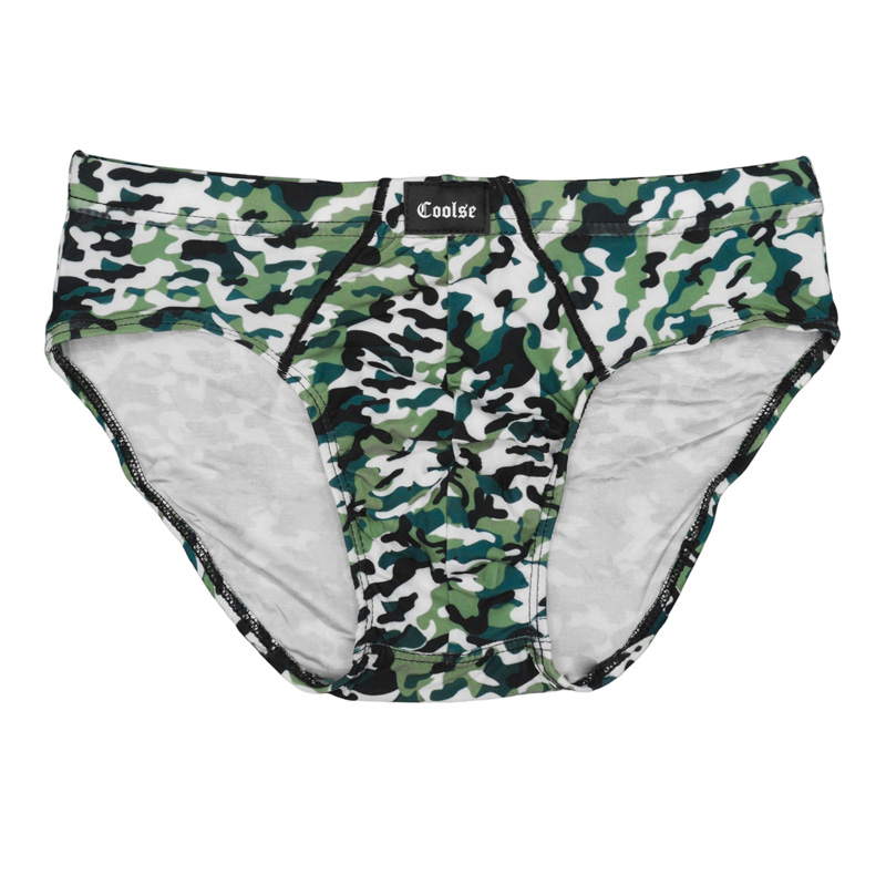 شورت اسلیپ مردانه کولسی مدل 3E692 چریکی سبز