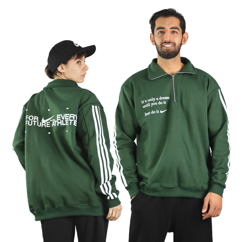 دورس نیم زیپ اسپرت نایک مدل SPL-JDI-3K1477 سبز