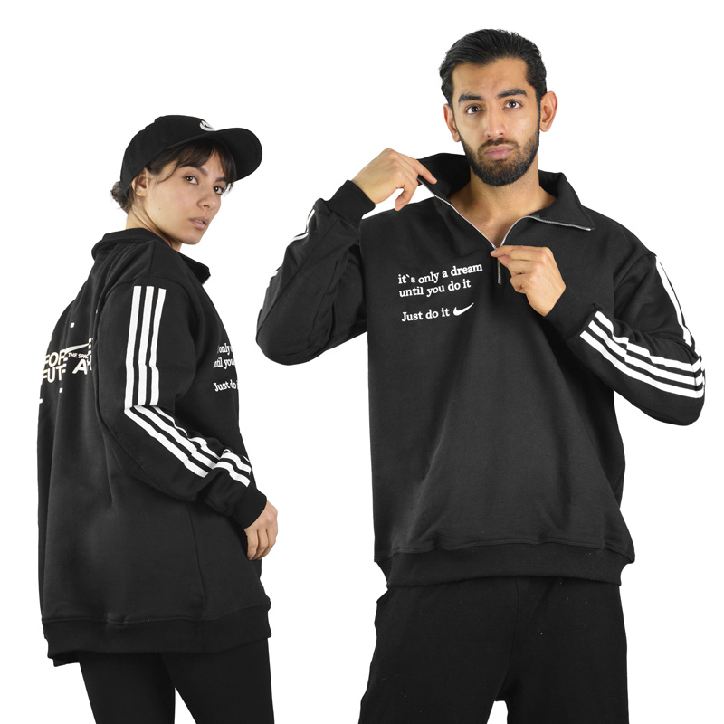 دورس نیم زیپ اسپرت نایک مدل SPL-JDI-3K1477 مشکی