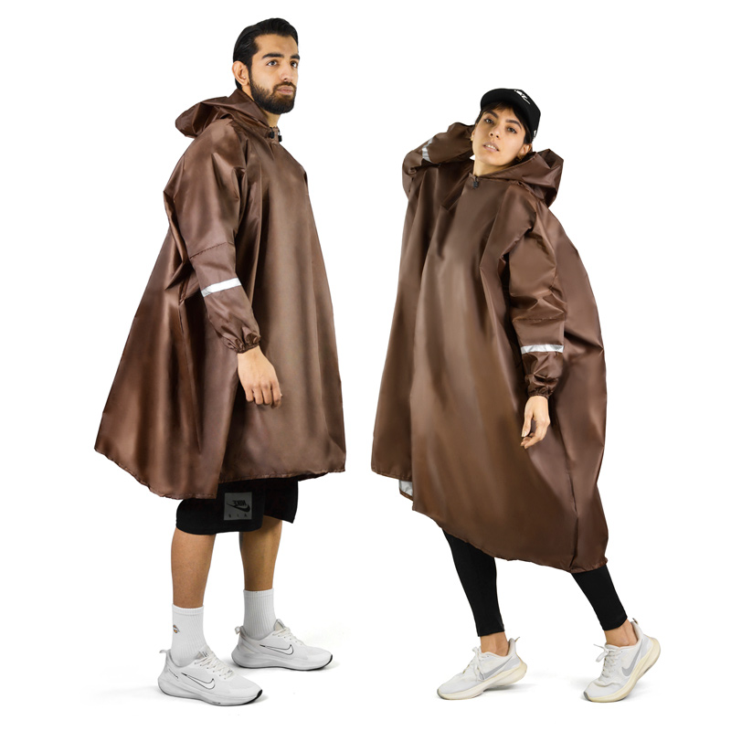 پانچو کوهنوردی اسپرت پکینیو مدل 3L1687 قهوه ای