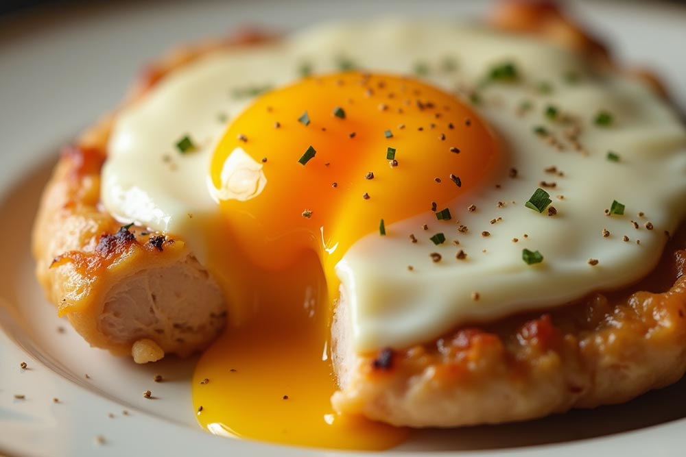 زده تخم مرغ