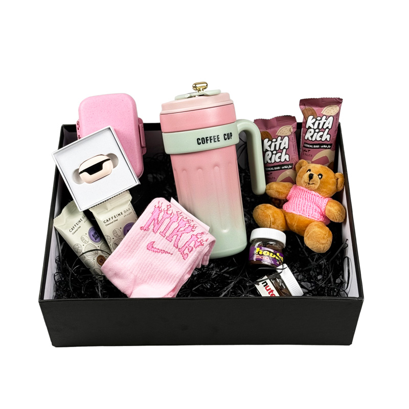 باکس هدیه دخترانه فلورا مدل V-2227