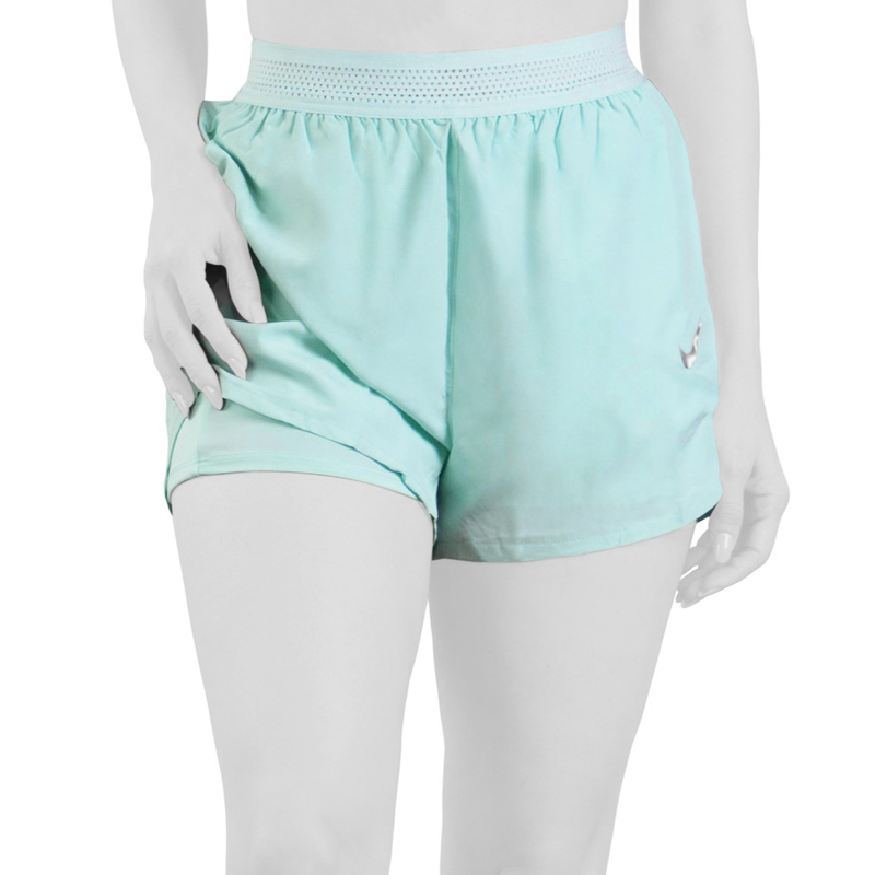 شلوارک کشاله دار ورزشی زنانه نایک مدل 047 سبز آدامسی