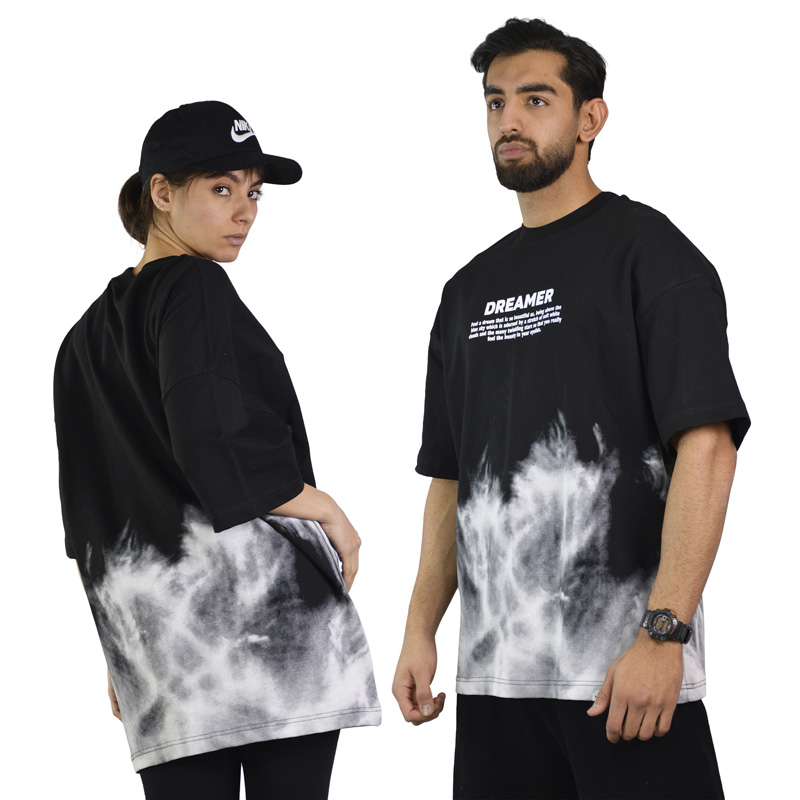 تیشرت اسپرت مچینست مدل M1933 مشکی