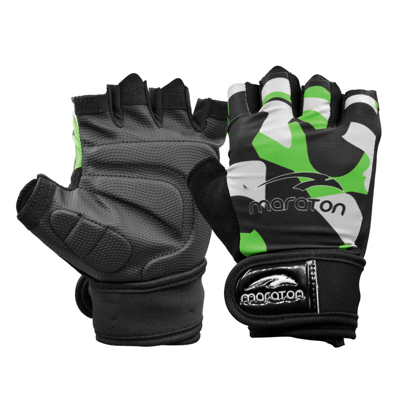 دستکش بدنسازی زنانه ماراتن مدل 402P295 سبز