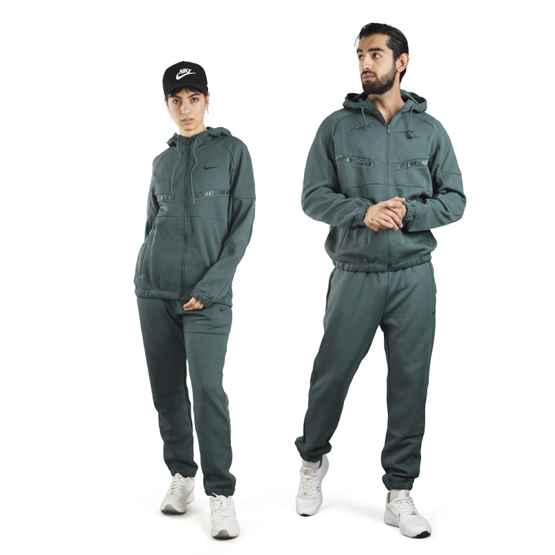 ست سویشرت و شلوار اسپرت نایک مدل AirMax-88002 آبی نفتی