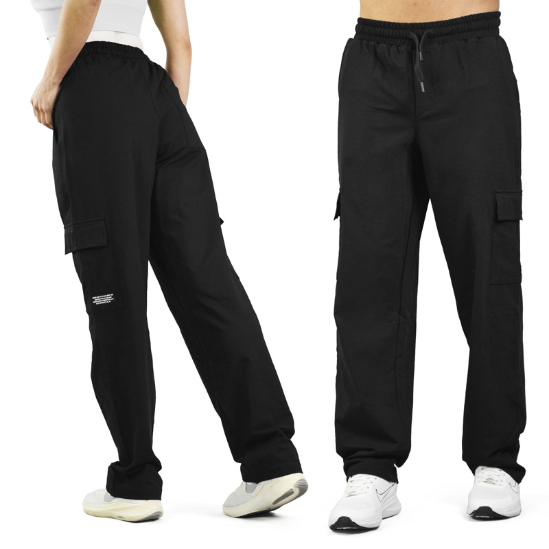 شلوار کارگو شش جیب اسپرت مدل CNA-3L1607 مشکی