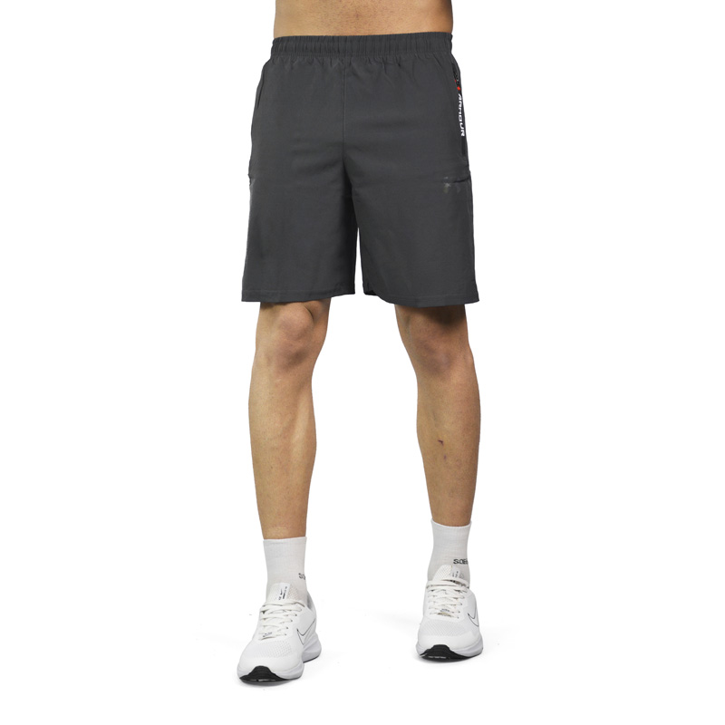 شلوارک ورزشی مردانه آندر آرمور مدل HeatGear-2205 طوسی تیره