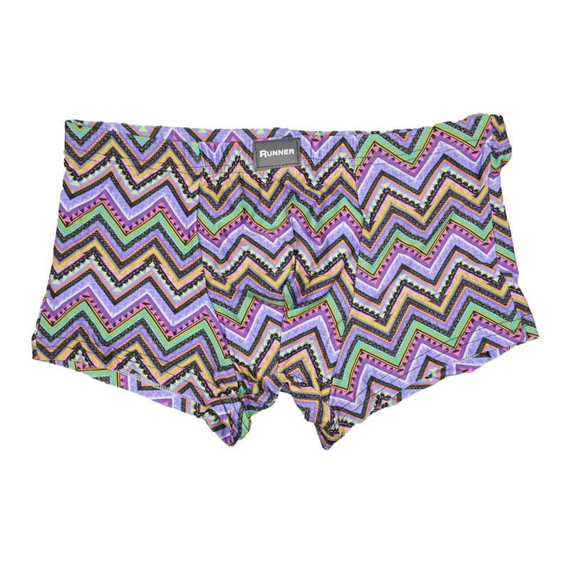 شورت پادار مردانه رانر مدل 3L1697 بنفش