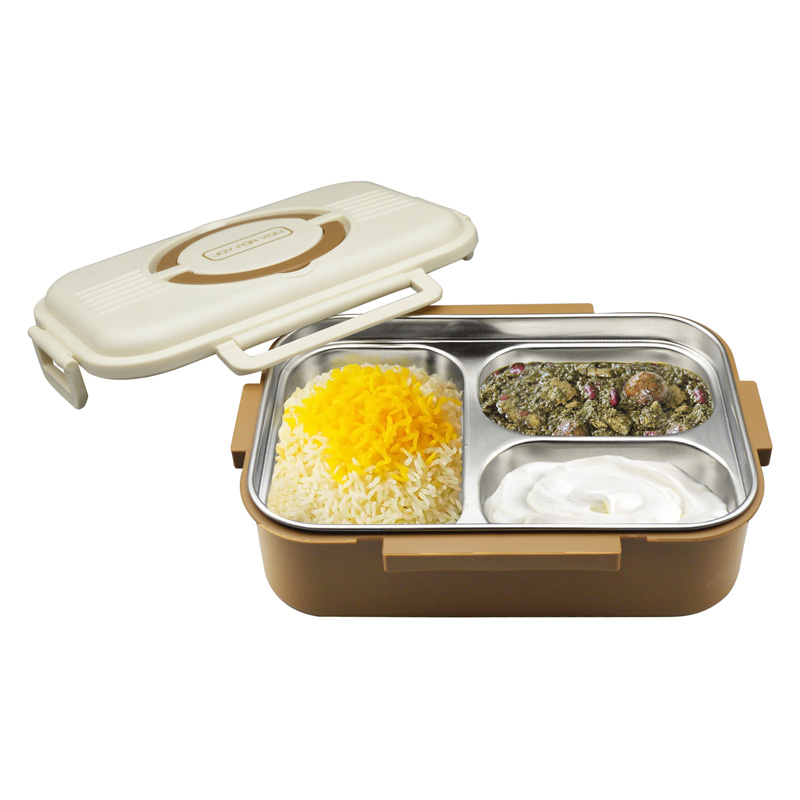 ظرف غذا لانچ باکس مدل 3Box-Joy ظرفیت 1000 میلی لیتر