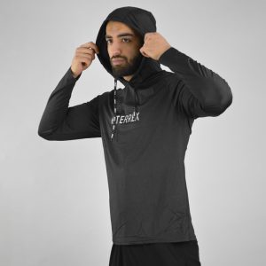 هودی ورزشی مردانه آدیداس Terrex-5719 مشکی لایف سه رخ ۲