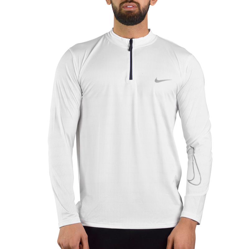 استرج ورزشی مردانه نایک مدل GMS-DRI FIT-00343 سفید