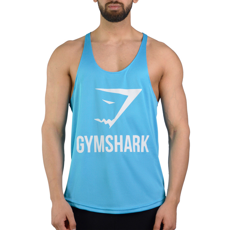 رکابی ورزشی مردانه جیم شارک مدل PY-3M1438 آبی