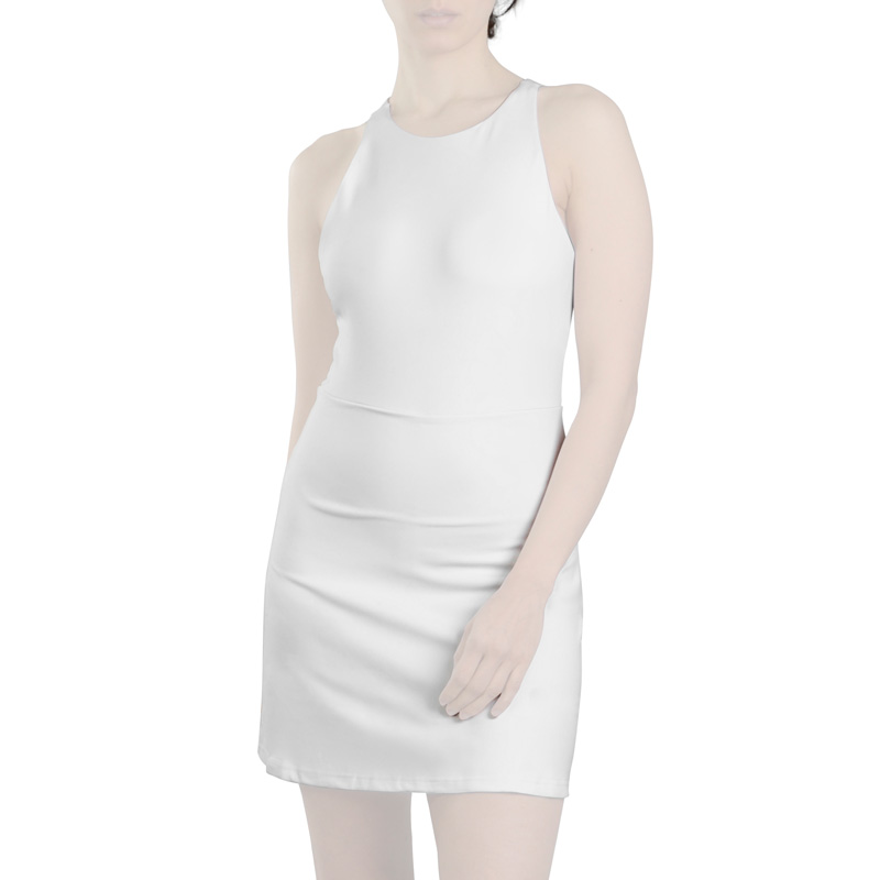 پیراهن تنیسی ورزشی زنانه الو مدل 25111 سفید