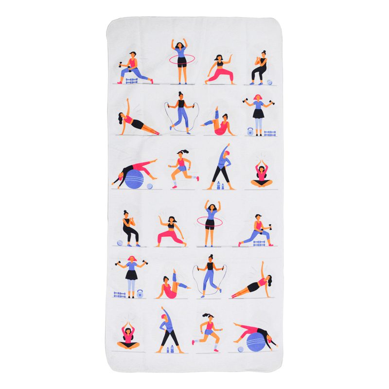 حوله ورزشی مدل Aerobic-403M0645 ابعاد 100 در 48 سانتی متر