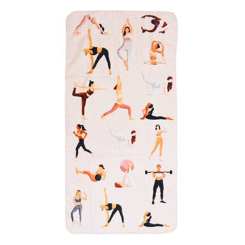 حوله ورزشی مدل Fitness-403M0620 ابعاد 100 در 48 سانتی متر