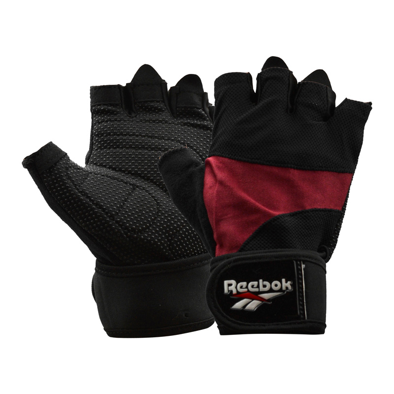 دستکش بدنسازی ریباک مدل 403M0655 زرشکی