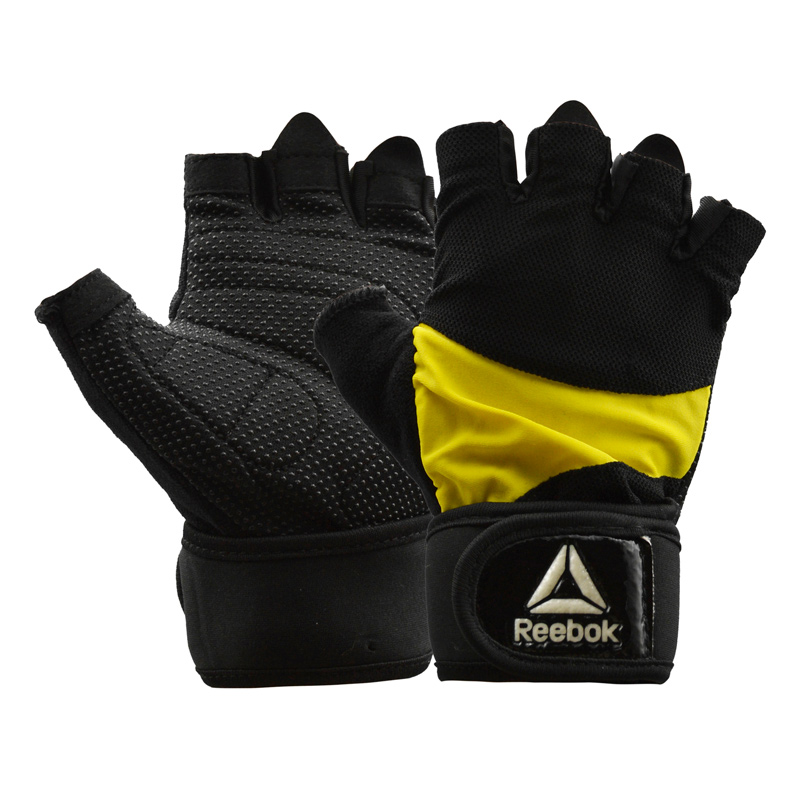 دستکش بدنسازی ریباک مدل 403M0665 زرد