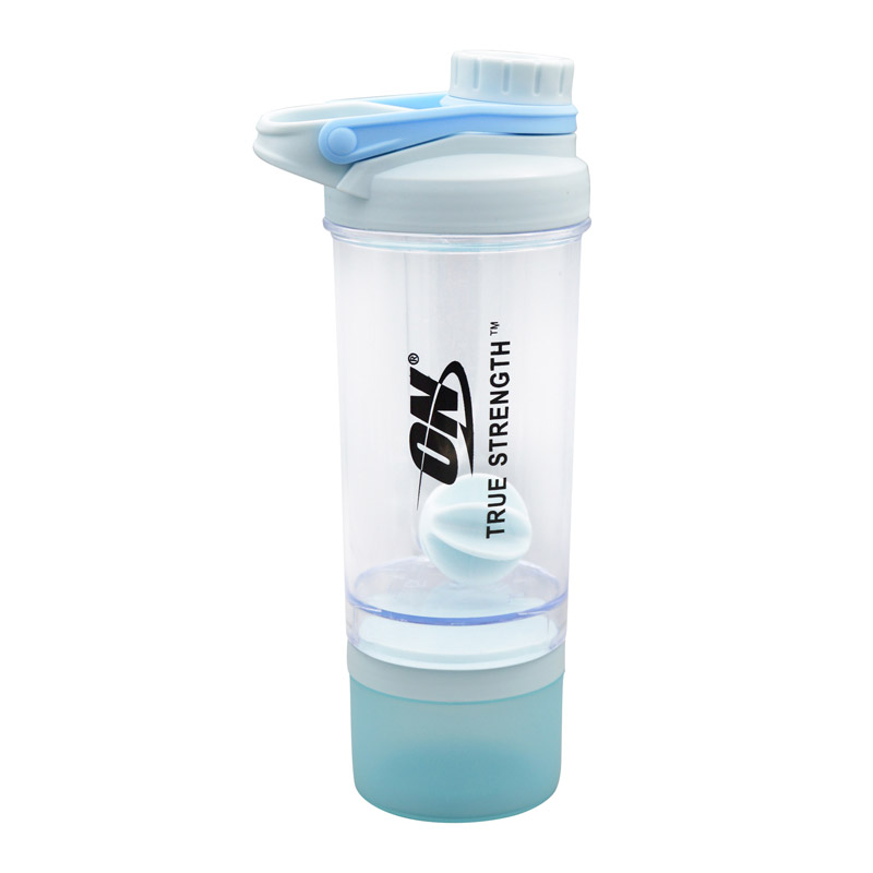 شیکر ورزشی دو تیکه اوپتیموم نوتریشن مدل Strength درب پیچی ظرفیت 0.5 لیتر