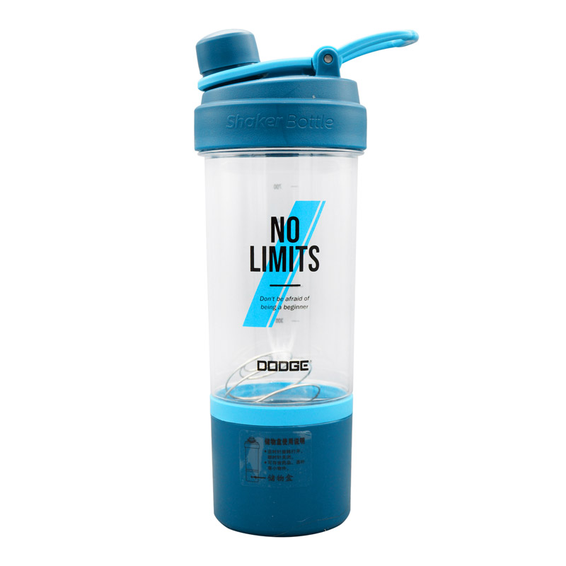 شیکر ورزشی دو تیکه داج مدل No Limits درب پیچی ظرفیت 0.7 لیتر