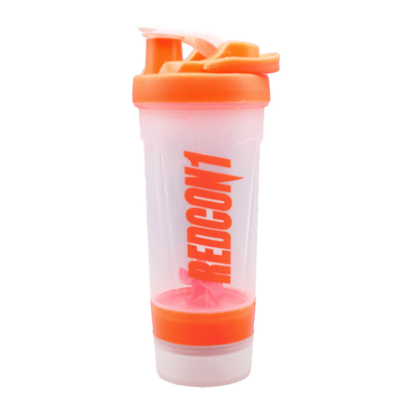 شیکر ورزشی سه تیکه رد کان وان مدل Kia شفاف درب ضامنی ظرفیت 0.7 لیتر