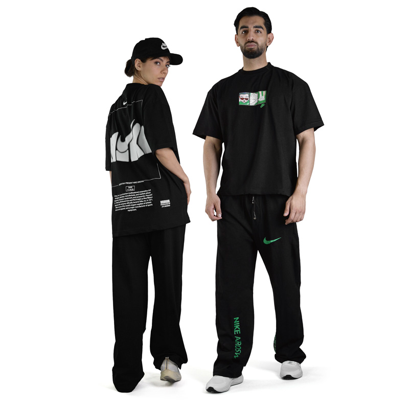 ست تیشرت و شلوار اسپرت نایک مدل SPL-3P1962 مشکی