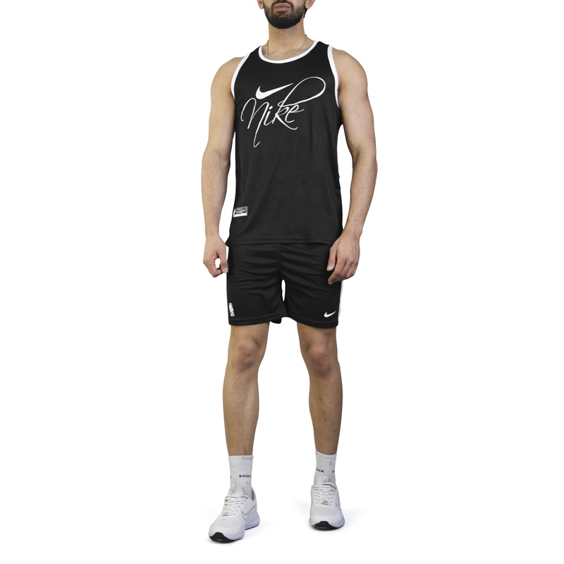 ست رکابی و شلوارک ورزشی مردانه نایک مدل PY-NBA-3P1742 مشکی