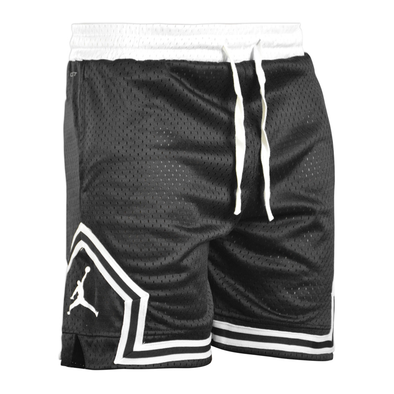 شلوارک ورزشی مردانه جردن مدل 2688 مشکی سه رخ