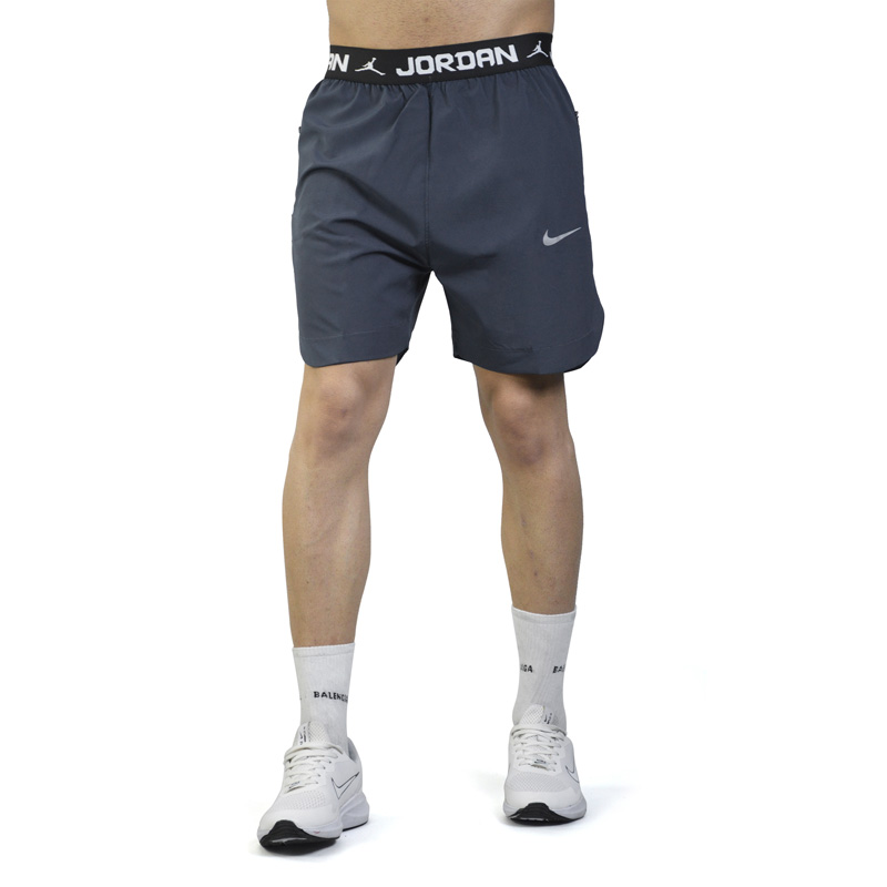 شلوارک ورزشی مردانه جردن مدل DS-Nike-3P1752 طوسی تیره